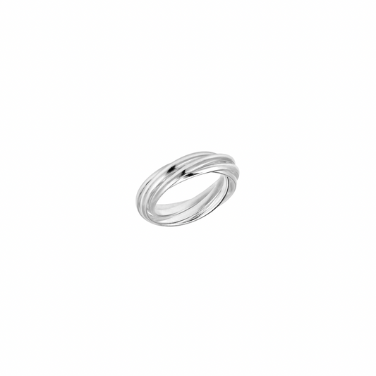 Sterling Silver 5-Linked Ring