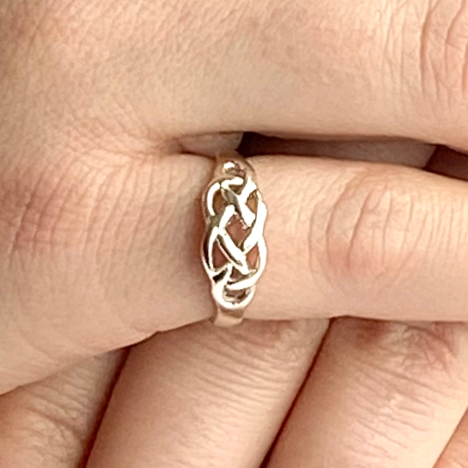 Sterling Silver Celtic Knot Ring