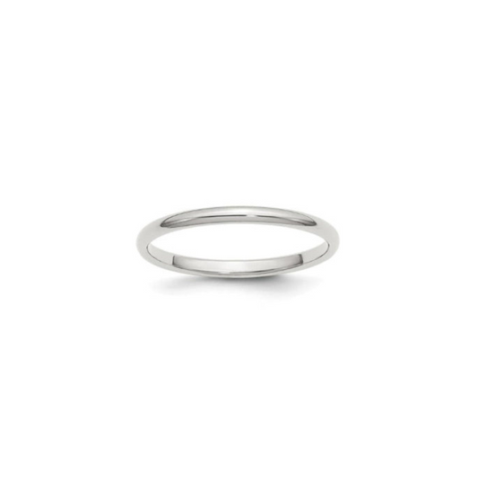 Sterling Silver Single Band Ring