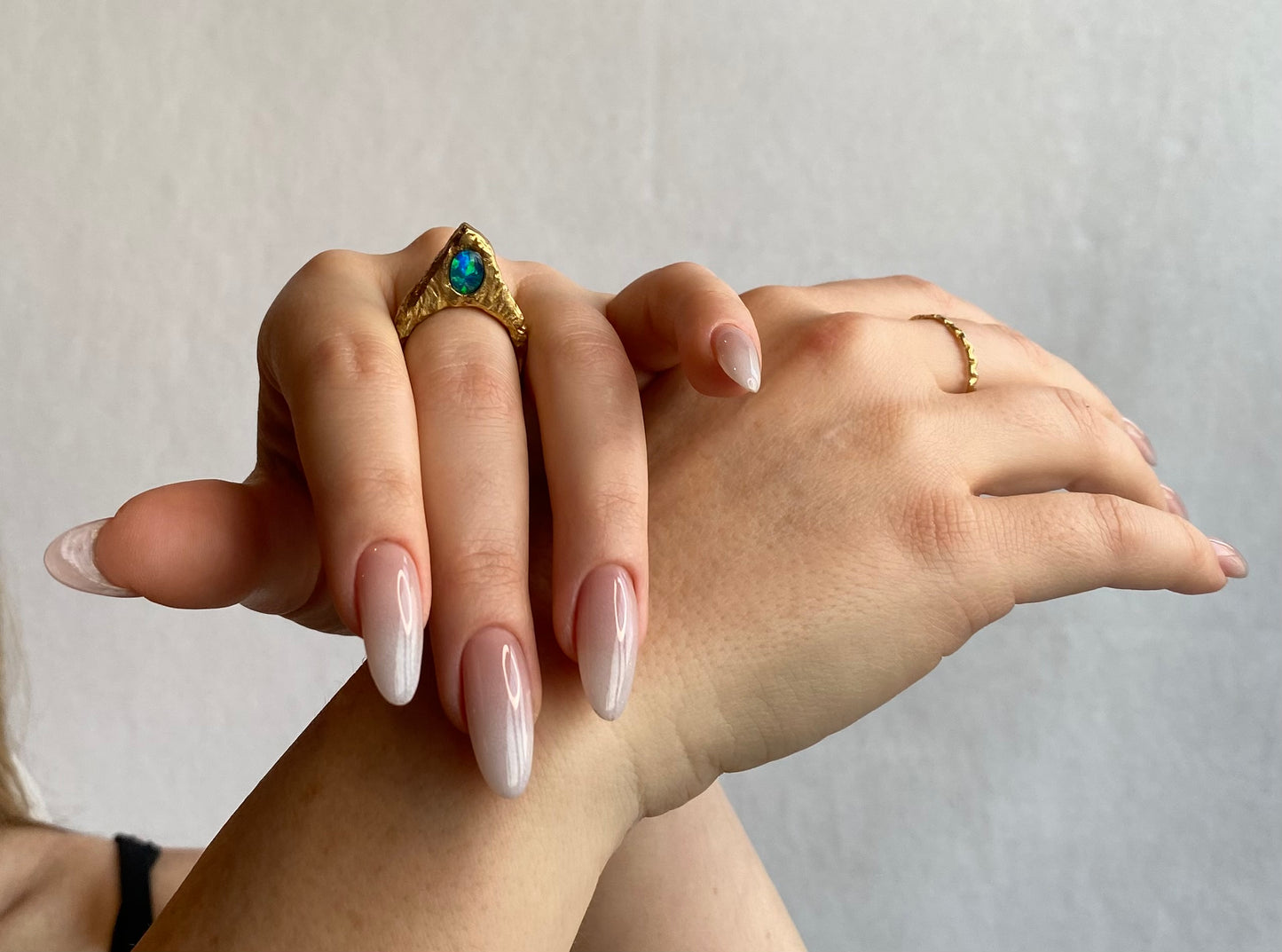 Gold 18K Vermeil Pointed Mountain Peak Ring