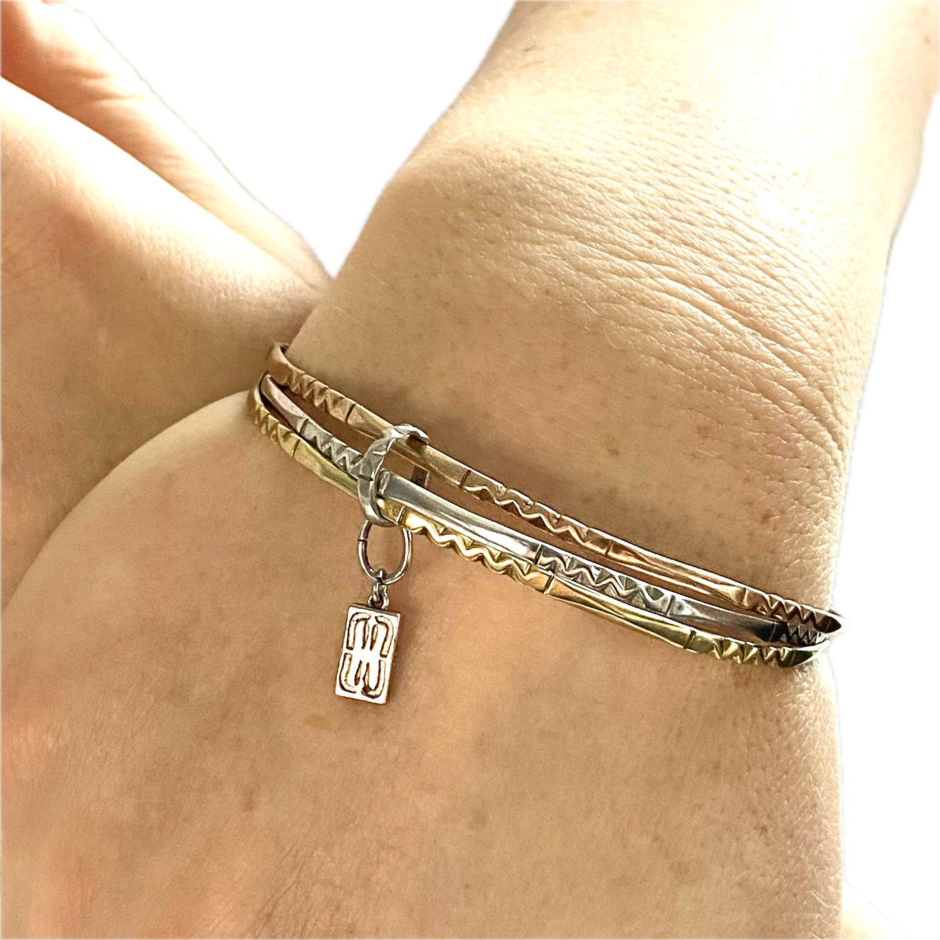 Rose Gold Vermeil Bangle Bracelet