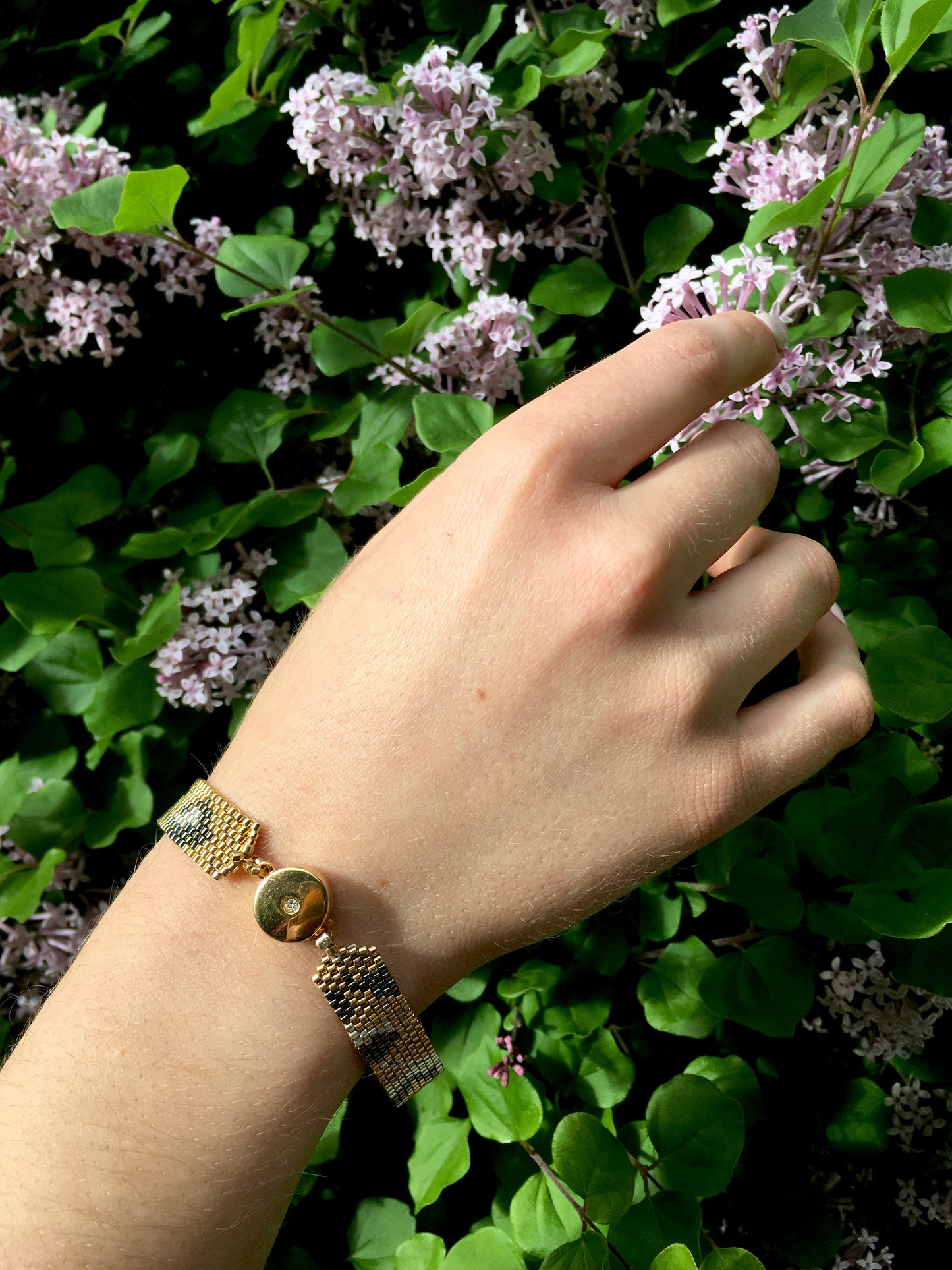 Gold, Silver, Gunmetal Cobra Bracelet