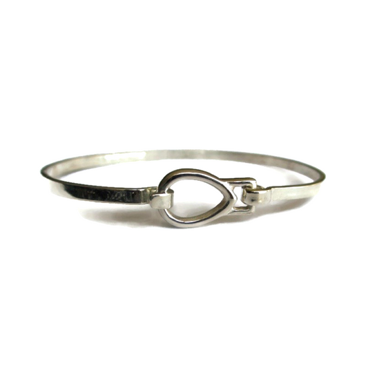 Sterling Silver Contemporary Bangle