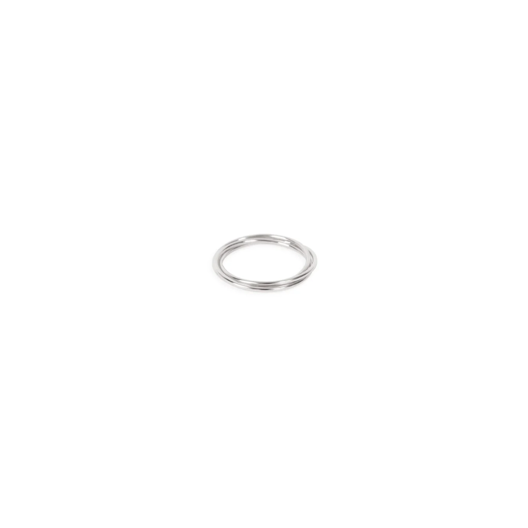 Sterling Silver 5-Linked Ring