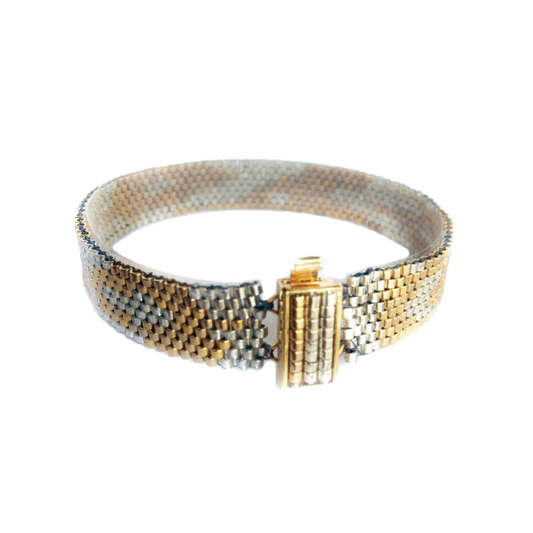 Gold & Silver Cobra Bracelet