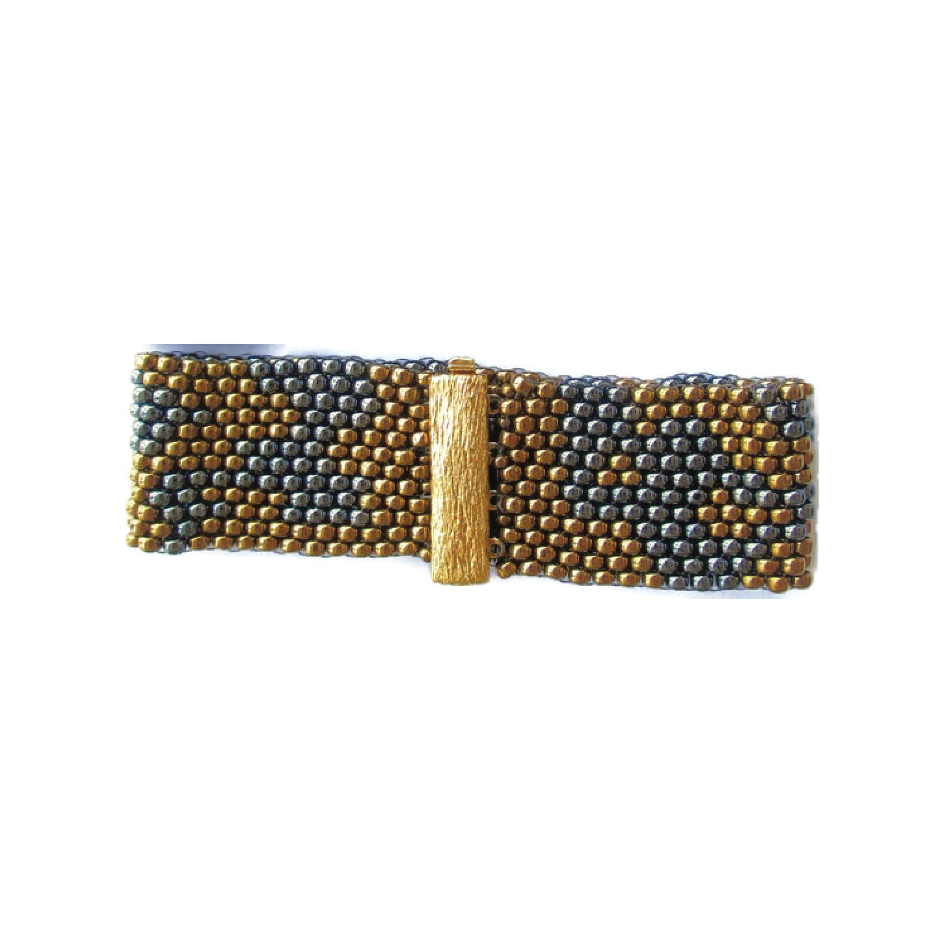 Brass & Indigo Cobra Bracelet